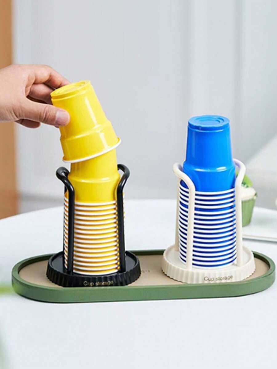 Paper Cup Holder Disposable Cup Remover Paper Cup Holder Storage Rack For Household Use