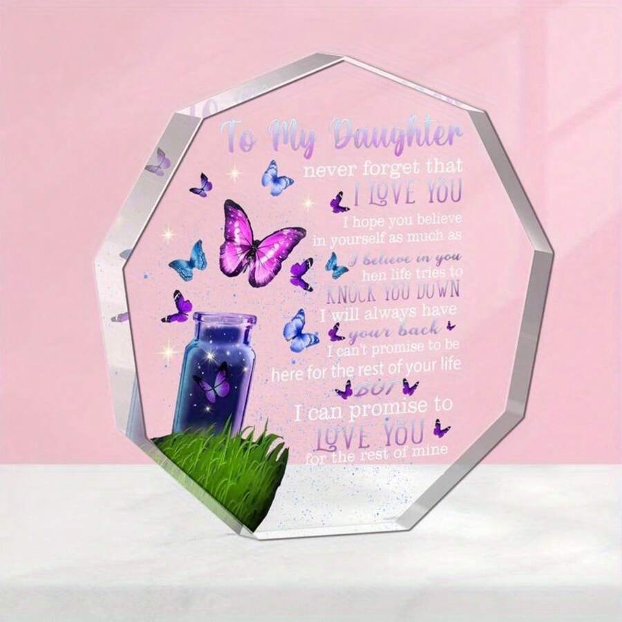Acrylic Birthday Gift For Women, Daughters, And Mothers, Graduation Ceremony, Wedding, Decoration Gift For Mom, Gift For Daughter