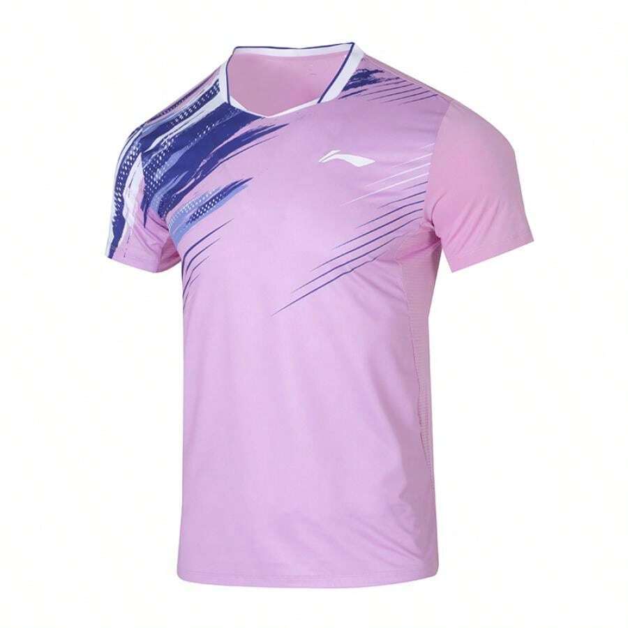 LI-NING Casual Loose Fit Short Sleeve T-Shirt, Unisex