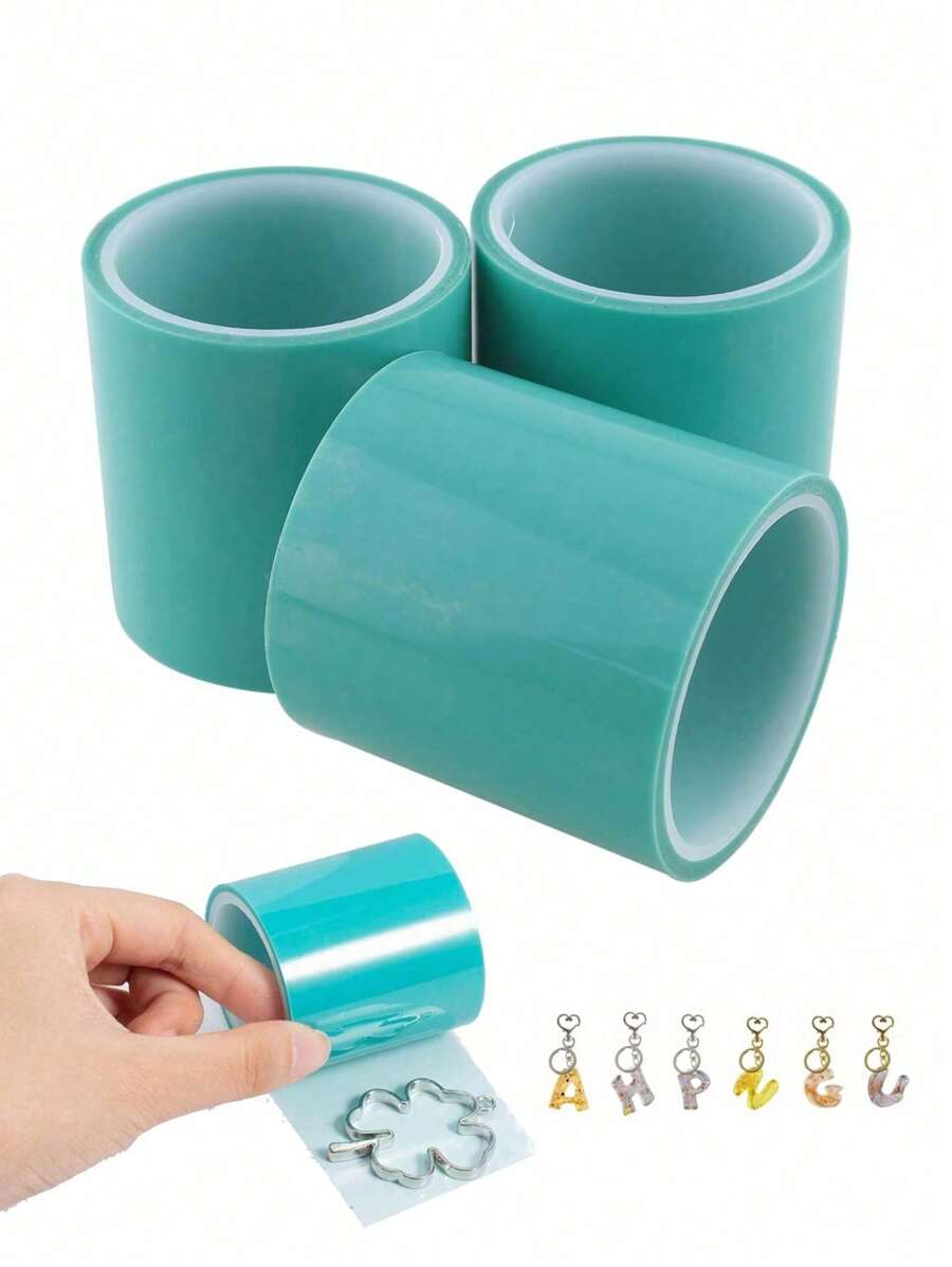Cinta de papel de resina UV Herramientas DIY para manualidades de resina epoxi Marco de metal Pegamento adhesivo anti-fugas Fondo transparente Herramientas para hacer joyería