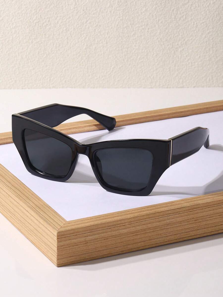 Populair ontwerp gepersonaliseerde futuristische veelkleurige 1-delige vierkante gradiënt luipaard plastic full frame modieuze bril, voor vrouwen - strandaccessoires, muziekfestivals, straatfotografie modeaccessoires