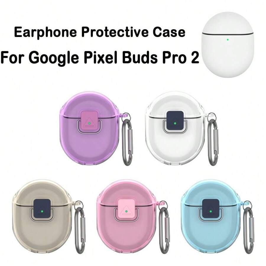 Industry Anti-Fall Security Lock Earphone Protector Fall Prevention Earphone Protective Cover Transparent For Pixel Buds Pro 2