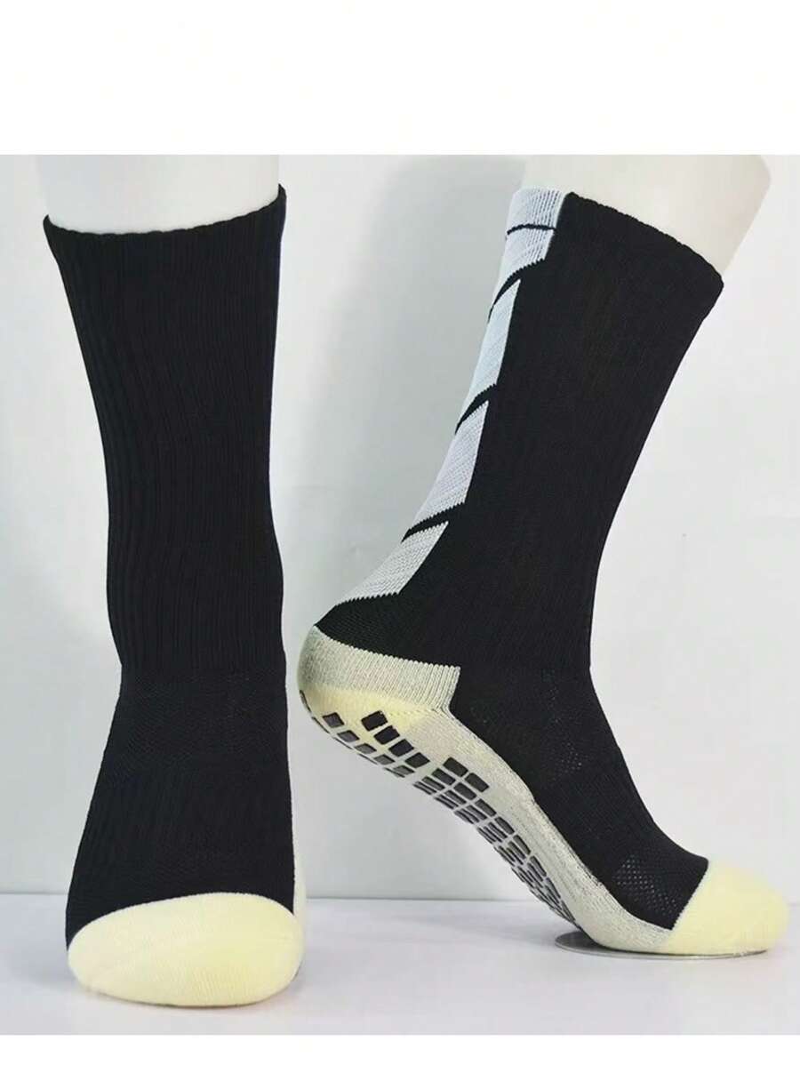 Kit 1/2/3/12 Meias Esportivas de Futebol Antiderrapantes Resistente ao Desgaste Premium
