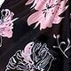 Black Background With Red Flowers