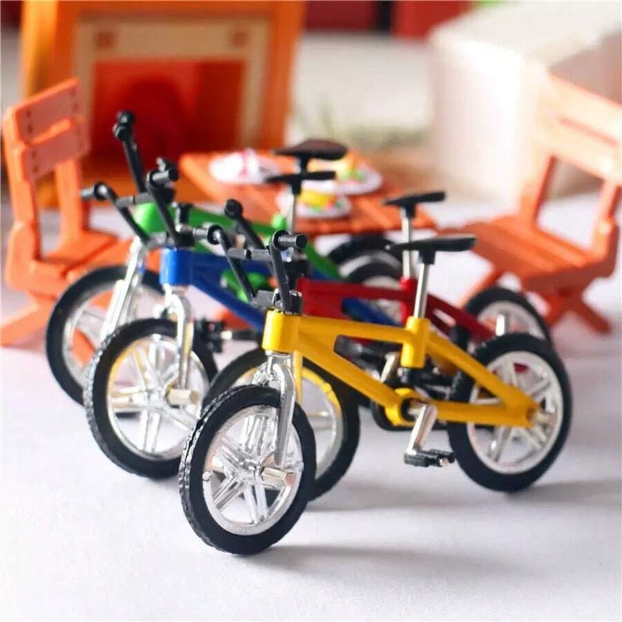 Popular Dollhouse Miniature Mountain Bike Model, Outdoor Scene Decor Accessory For OB11 Shooting