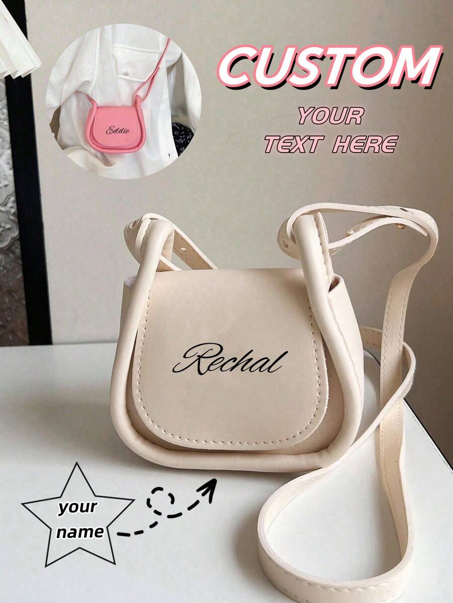 Perfect Gift For Mom'S Birthday, Anniversary Or Mother'S Day.Customized Tote Bag With Personalized Name Or Holiday Message. Customize Your Own Crossbody Bag. Casual, Versatile, Simple, Solid Color Pu Material Cross-Body Mini Lipstick For Women, Suitable Daily Travel And Shopping. You Can Write Names, Letters, Lucky Numbers, Etc., Very Travel, Birthday Gifts Friends Daughters, Souvenir Bags, Christmas Gifts, New Year Etc.