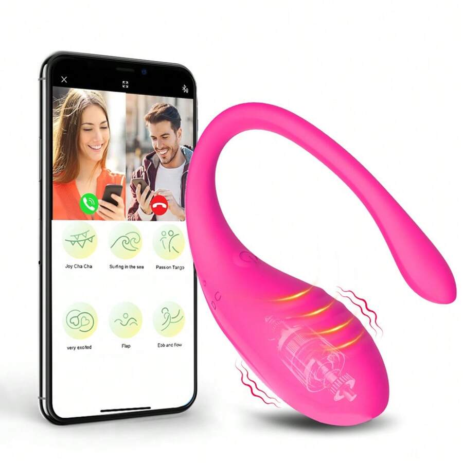 Mini Fernbedienung Höschen Vibrator mit App, Ferngesteuerte G-Punkt Stimulator Ei Vibratoren mit Bluetooth für Erwachsene, aufladbar mit 10 Vibrationsstufen, Sexspielzeug für Frauen und Paar, leistungsstarke und diskrete Vibrationen für Frauen und Paar