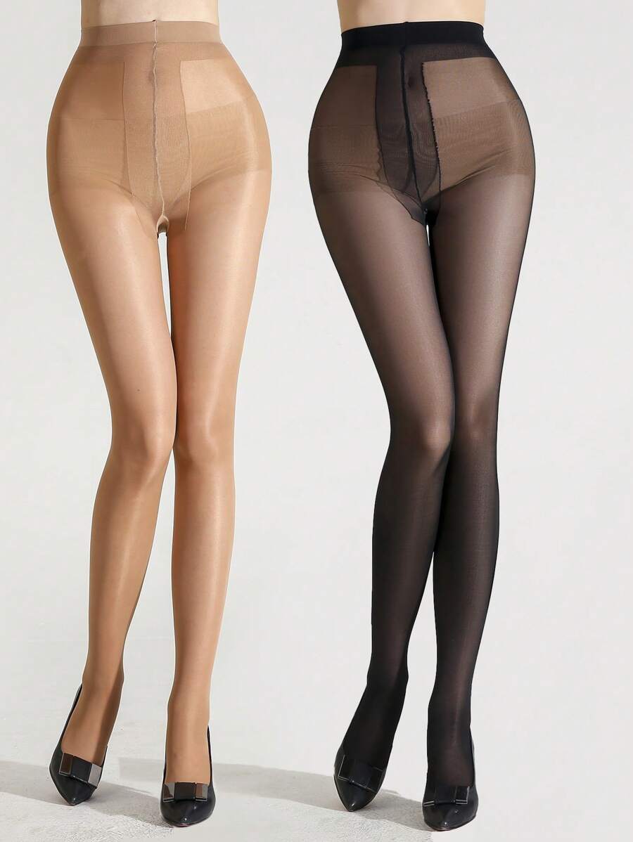 1 pièce Collant nude pour femme, classique transparent et mince, confortable et agréable à la peau, convient pour les talons hauts