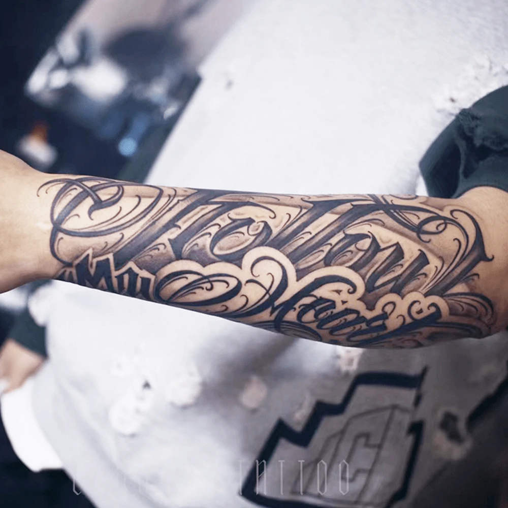 Temporäre Blumen Tattoos, realistische langanhaltende Tintenmotive, verblassen graduell - hält 7-15 Tage - wasserfest & verschleißfest