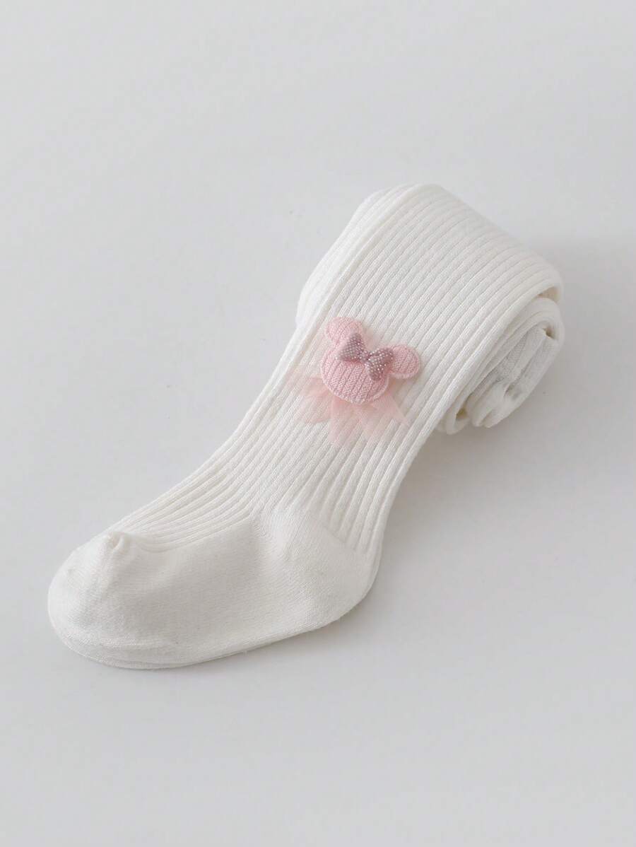 1 Peça Meia-calça com Estribo para Meninas, Calça Legging Infant de Uma Peça para Primavera e Outono, Legging para Crianças
