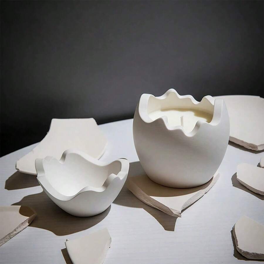 1 pieza Vela aromática en tarro con forma de huevo hecha a mano de cera de soja, regalo de cumpleaños, dormitorio, larga duración, elegante, romántica, decoración del hogar, regalo para mujeres, recuerdo