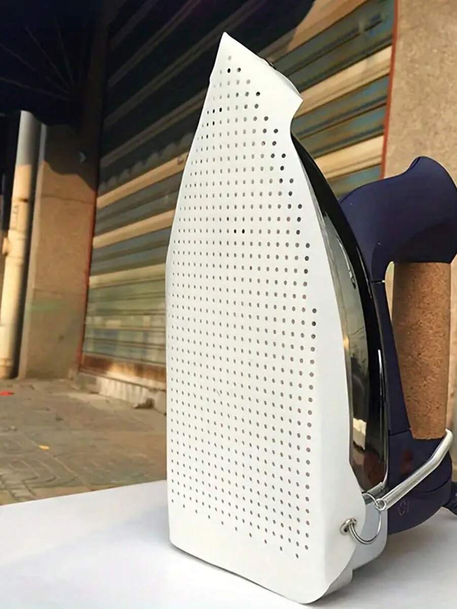 1pc Premium Iron Protector Cover, Ironing Shoe Cover, Ironing Accessories, Iron Soles Electric, Iron Assistant Tool For Iron Safe Slip On Most Standard Size Electric Iron Sole Quick Install Cover, Easy-Install Steam Iron Guard For All Fabric Types Home Travel Accessories, Iron Shoe Plate Ironing Plate Protector, Clothes Ironing Accessories, Household Universal Ironing Protection Cover, Anti-Burning And Anti-Scalding Steam Iron Boots