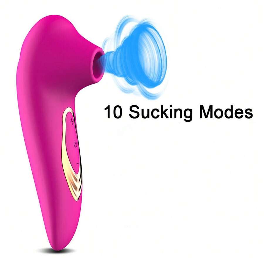 Rose Sex Toys For Women Masturbation 10 Modes Sucking Sucker Vibrator Silicone G-Spot Massager Rechargeable Clitoral Stimulator Vibrating Clitoris Stimulations