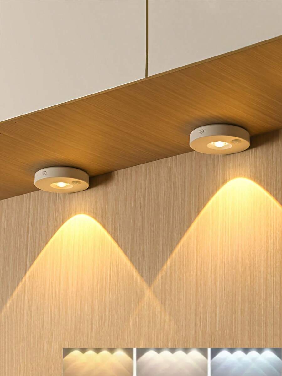 1pc Cat Eye Hill Shape Night Light With Motion Sensor,Suitable For Living Room, Bedroom, Office, Hallway Lighting,USB Powered Energy Saving