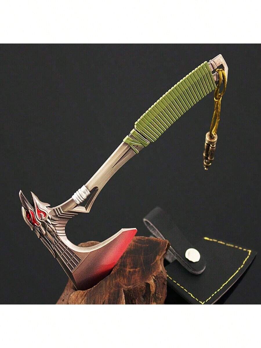 2025 New APXE Hero, Family Heirloom, Raven's Bite Axe Model Decor, Studded With Rhinestones In Leather Case/Pendant Version, Birthday Gift, Easter Gift, Holiday Gift Model