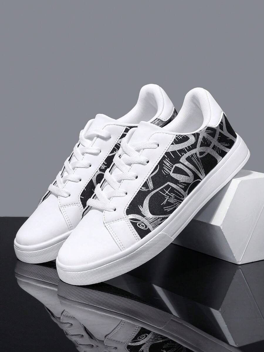 New Design Breathable Retro Low-Top Skateboard Casual Knitted Shoes For Men, Unisex Anti-Slip Comfortable Versatile Athletic Sneakers Suitable For Outdoor, Street, Business Travel Activities And Daily Wear