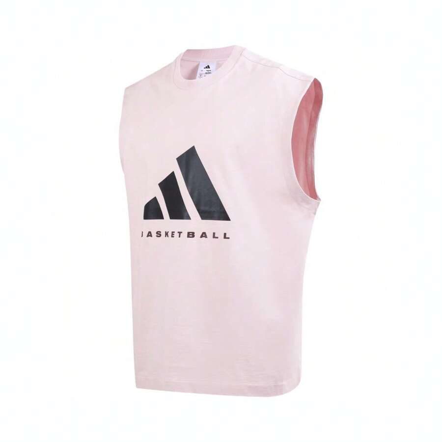 Adidas 2025 Męska i damska koszulka ADI BB SL TEE Różowa kamizelka sportowa JD6134
