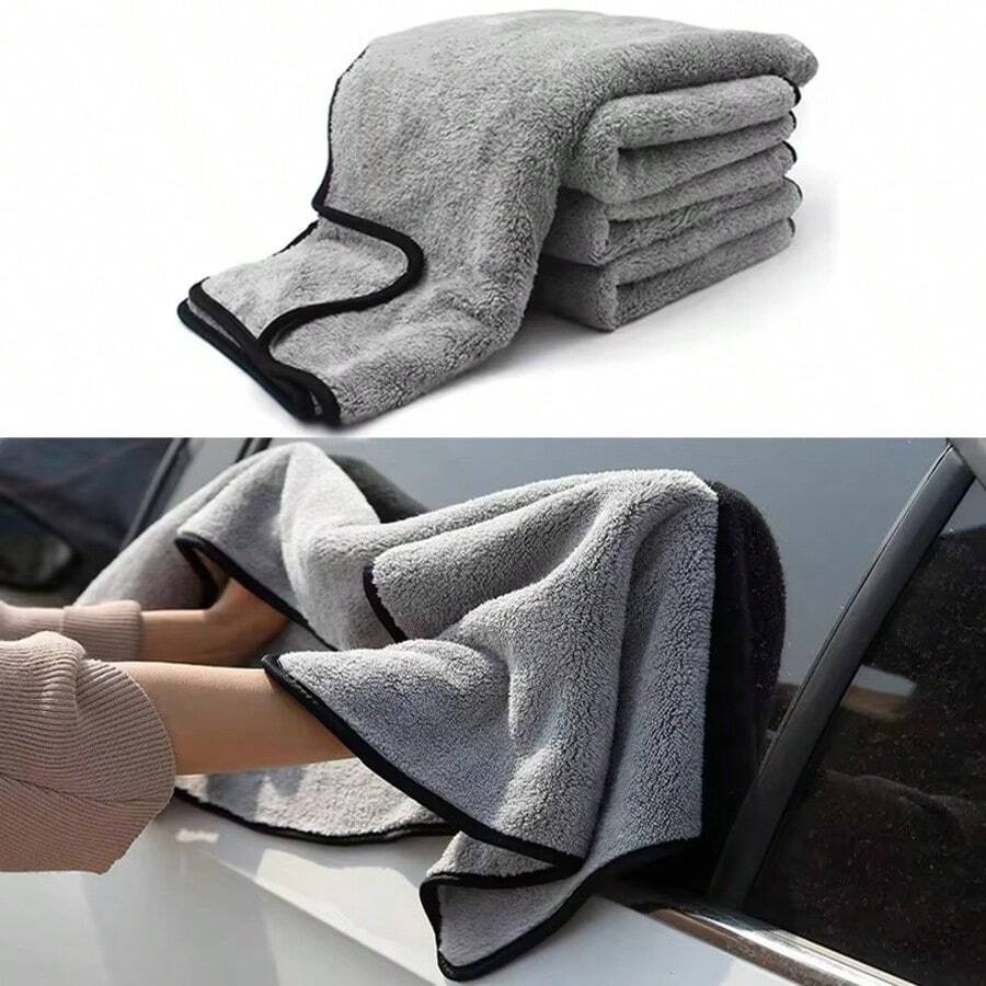 Ultra-Soft Car Wash Towel Microfiber High Water Absorption Cleaning Drying Cloth For Car Detailing Care Washing Towels