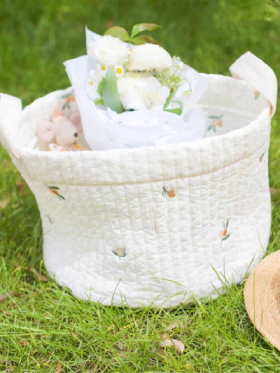 1pc Nursery Diaper Wet Wipe Organizer Bag, Can Be Hung On Baby Stroller For Outdoor, Mom Storage Pouch
