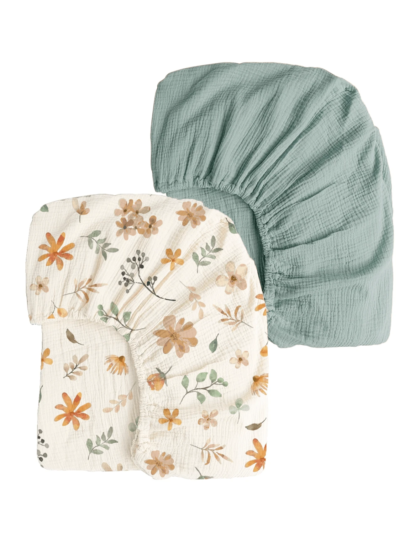 2pcs Baby Flat Sheets Made Of Fine Cotton Fabric, Soft & Breathable Cotton Crib Sheets, Infant Essentials