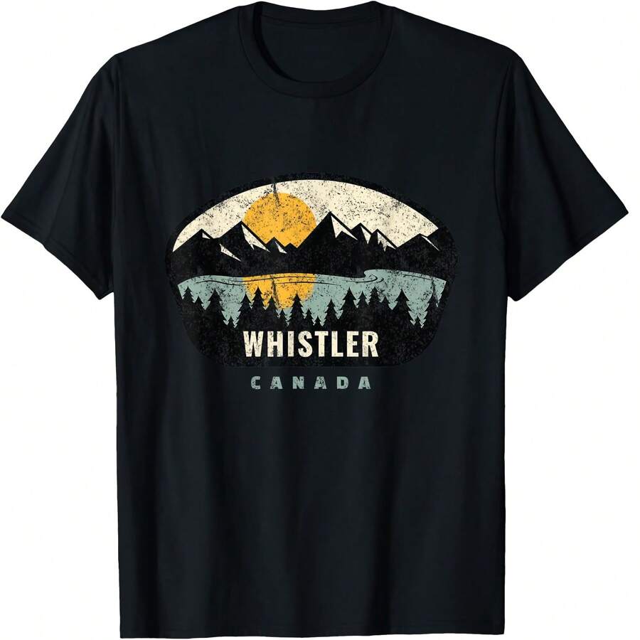 Whistler Canada BC Canada Vacation Souvenir T-Shirt