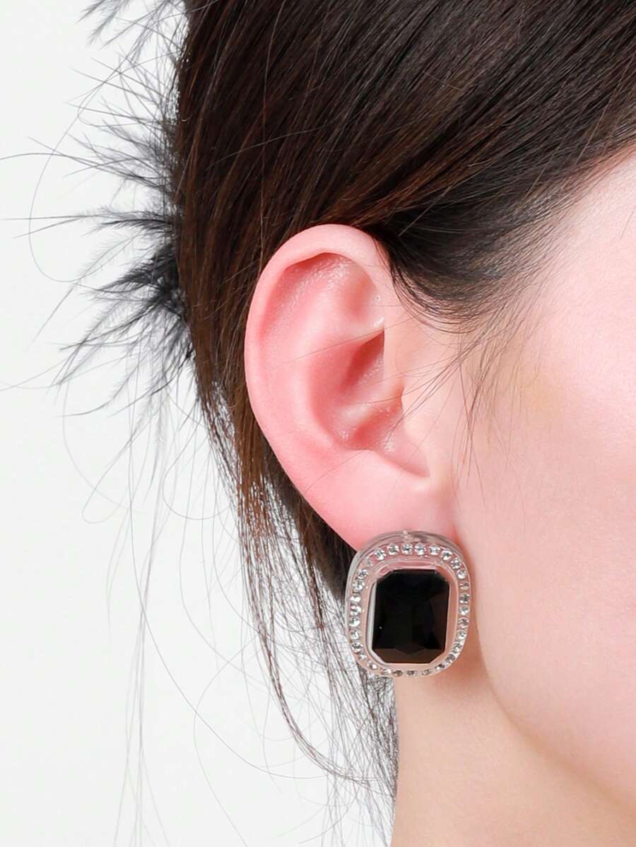 1 par de nuevos pendientes de moda elegantes para señoras, delicados y versátiles, en estilo coreano, adecuados para todas las estaciones