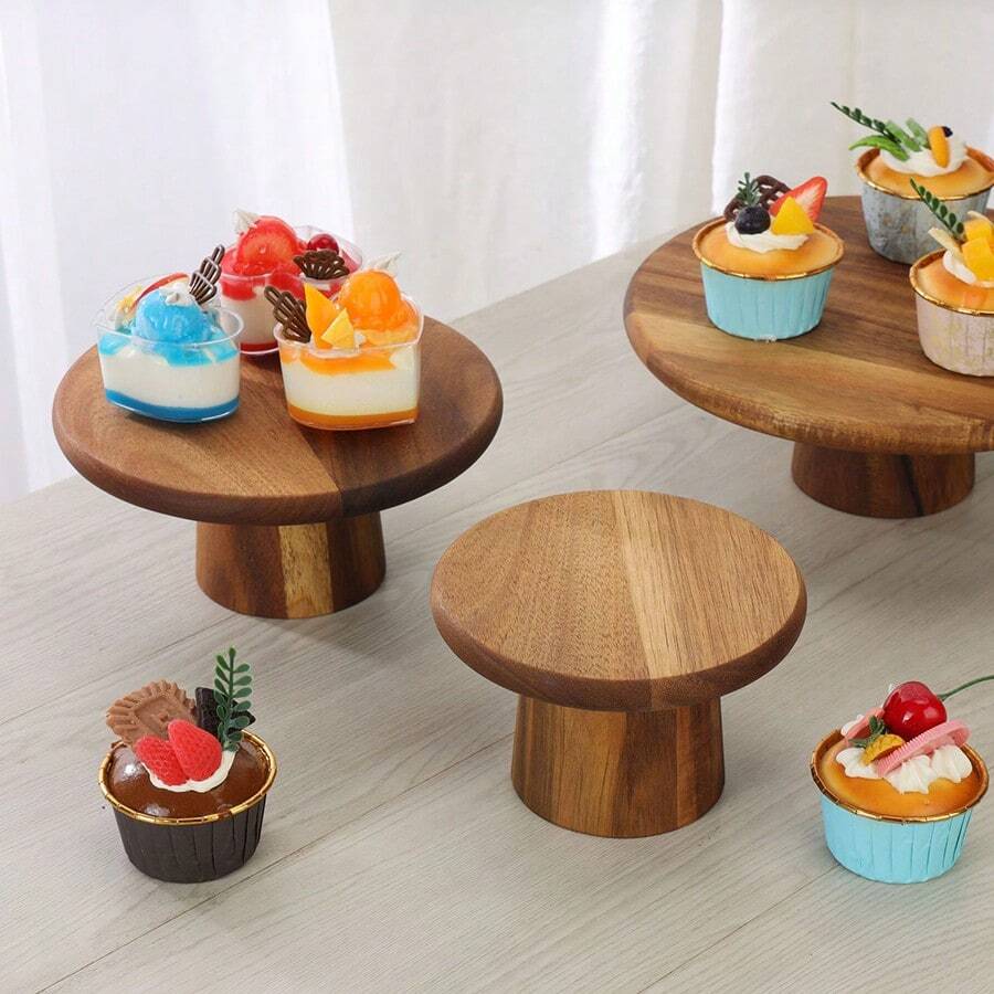 1pc Fruit Cake Display Stand, Tall Pedestal Tray, Afternoon Tea Dessert Platter, Suitable For Restaurant, Birthday, Party Decoration