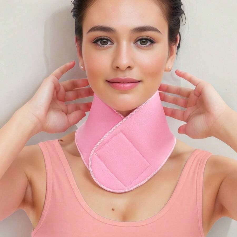 1PC Siliconen Verzorgings Nek Pad Nek Tape Verstevigend Herbruikbare Gel Spa Nek Masker Hydraterend Voedend Nek Lift Huidverzorging