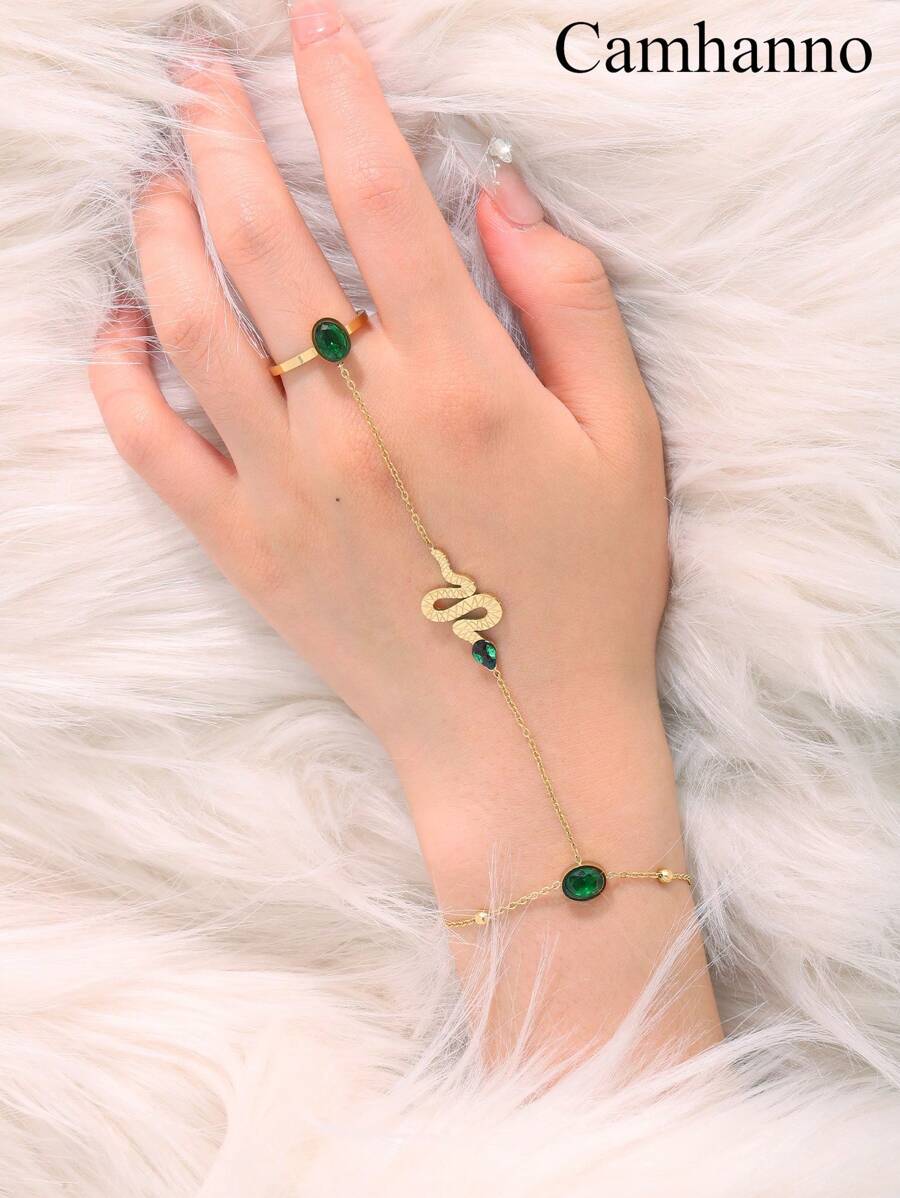 1pc Delicate And Elegant Stainless Steel Delicate Personalized Fashion Jewelry For Any Occasion Jewelry Gifts Holiday Party Birthday Party Wear Couples Daily Street Travel And Comfortable