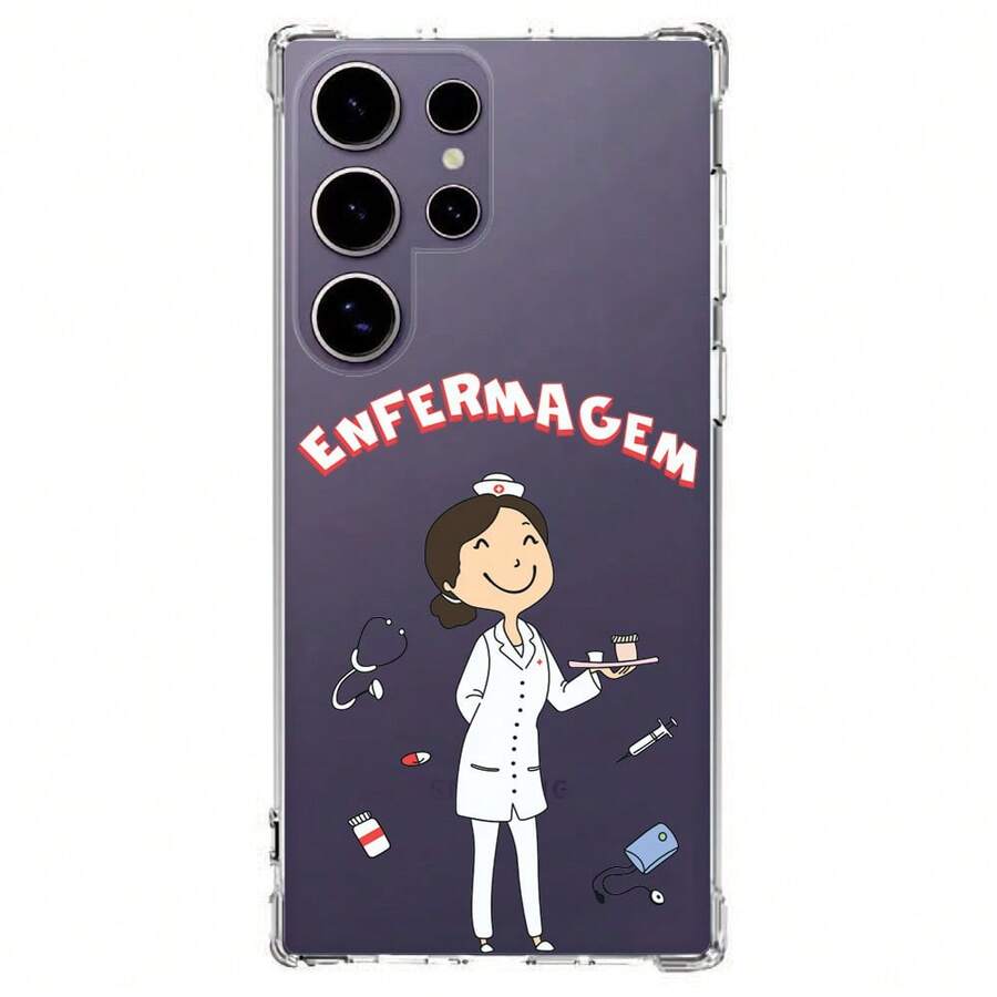 Capa Capinha (0225) ENFERMAGEM para SAMSUNG GALAXY A02S,A02,A01 CORE,A01,A2 CORE,M62,,M54,M53,M52,M51,M34,M33,M31,M23,M21S,M14,M12,M11,M10,J8+,J8,J7 PRO,J7 PRIME,J7,J6+,J6,J5 PRO,J4+,J4 CORE,J4,J2 PRO,J2 PRIME,J2 CORE