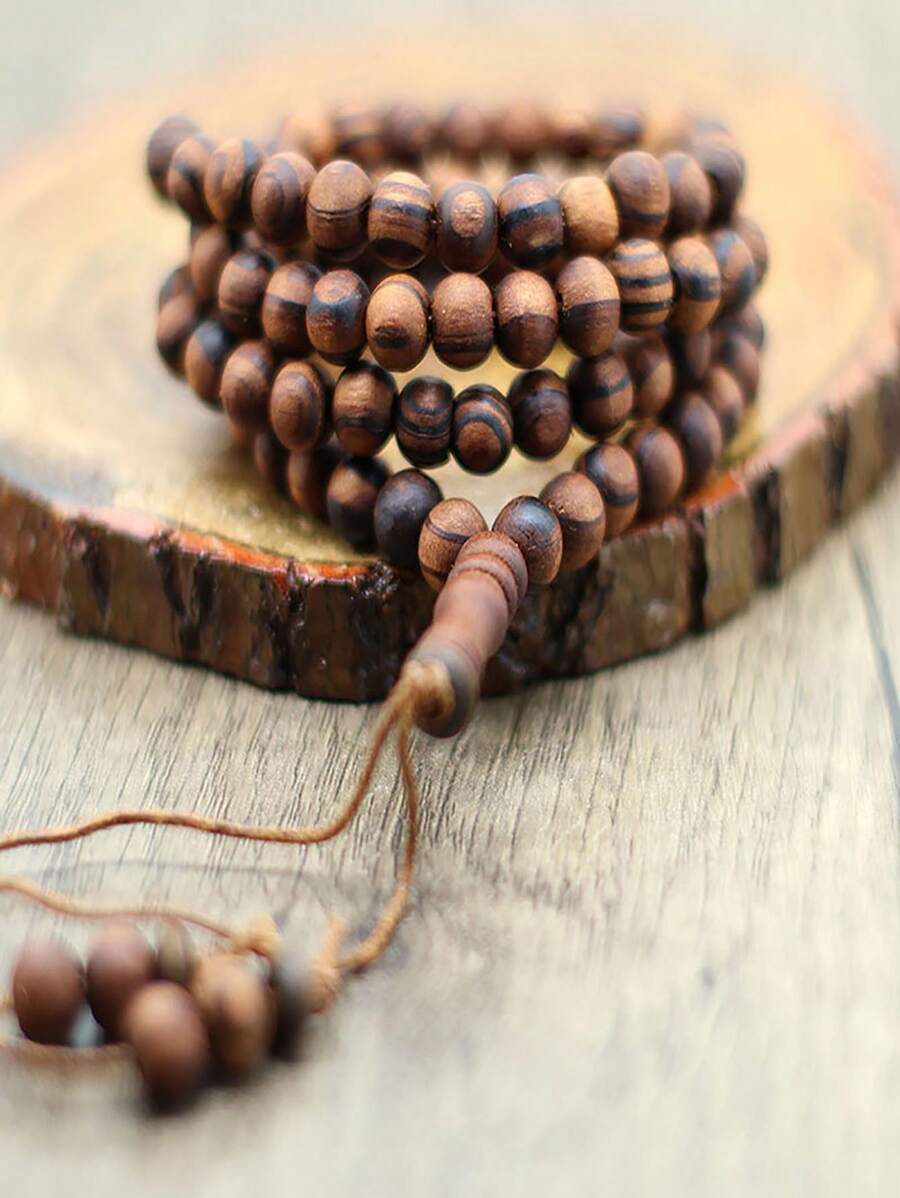 99 piezas Collar de Cuentas de Oración Musulmanas, Estilo Sudamericano de Oriente Medio