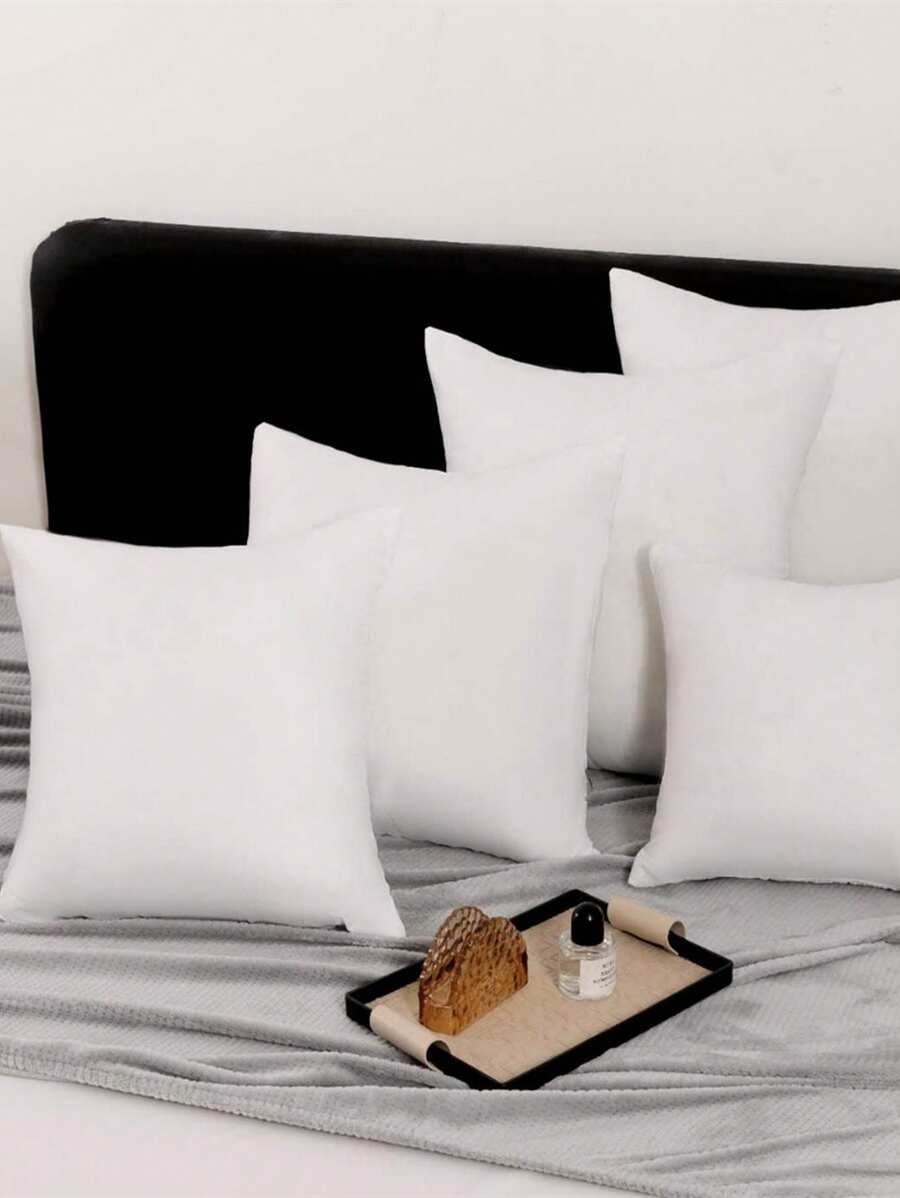 1 Stück quadratisches, mehrstufiges/mehrspezifikations dickplüschiges Kissenfutter, hohe Elastizität, geeignet für Heim, Schlafzimmer, Wohnzimmer, Sofa Dekoration, waschmaschinengeeignet
