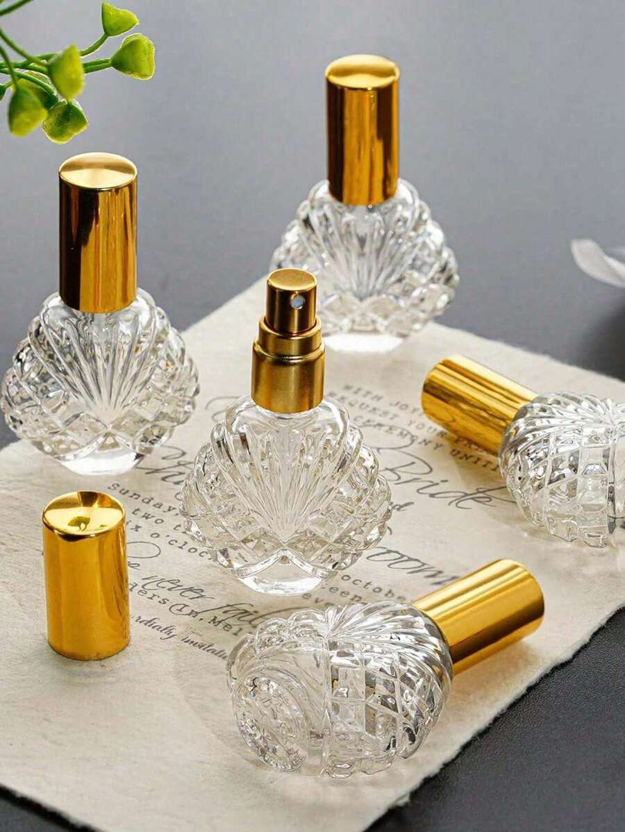 1 szt. 15 ml szklana butelka z rozpylaczem, przenośny napełniany atomizer do perfum, woda do makijażu, przechowywanie olejków eterycznych