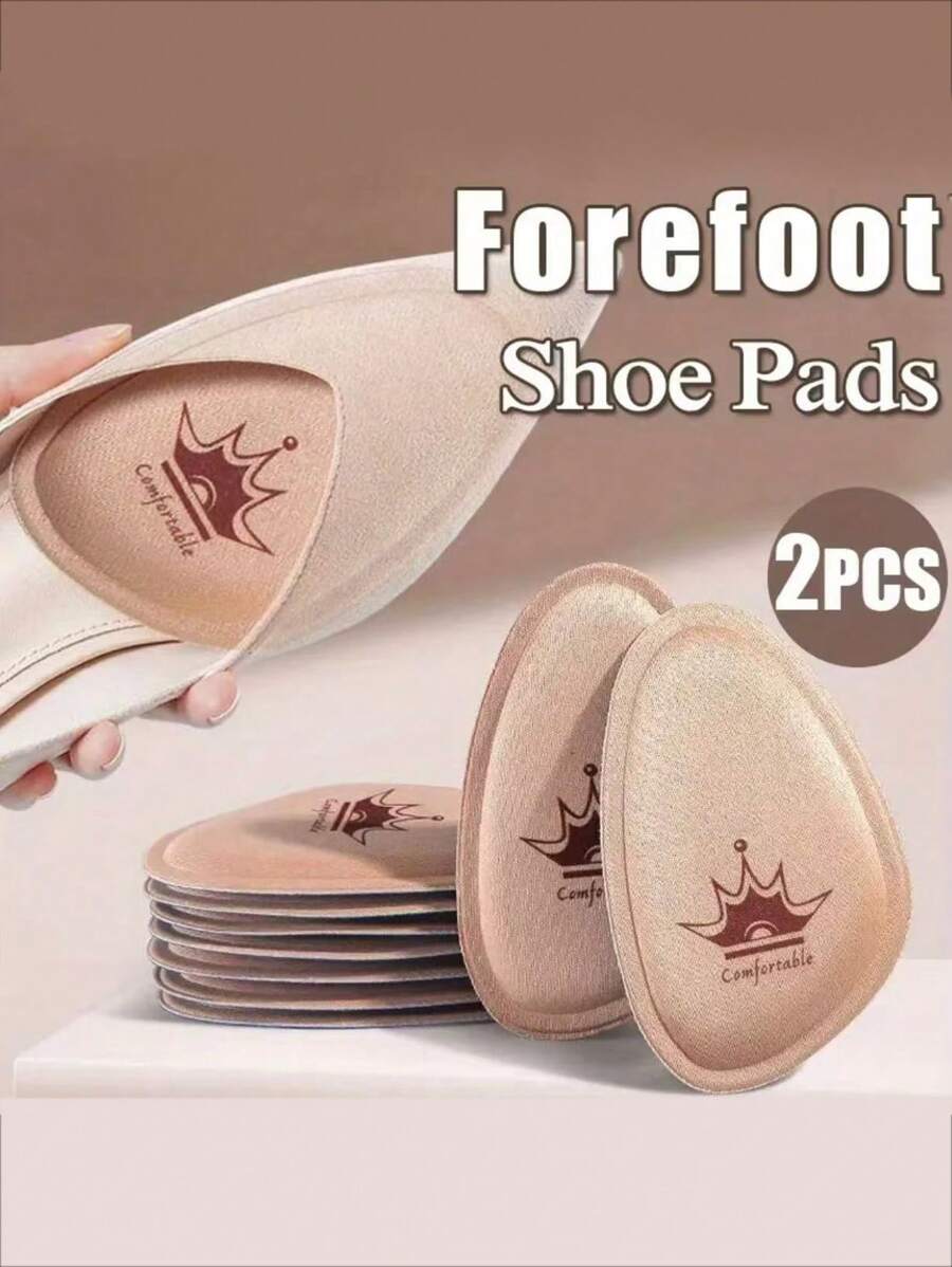 Renforcement semi-rembourré, tampon de talon haut, semelle intérieure anti-douleur et anti-fatigue, tampon avant du pied antidérapant pour prévenir le glissement et les frottements