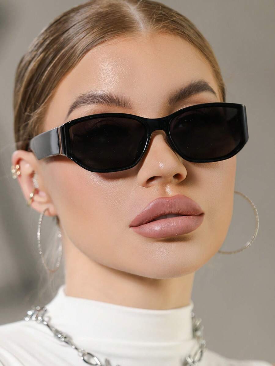 1 Pair Unisex Classic Fashion Sunglasses Suitable For Sports, Travel, Beach, Driving, UV Protection, Outdoor Outfit, Holiday, Street Style, Fishing, Hiking, Golfing, Party, Sun Protection