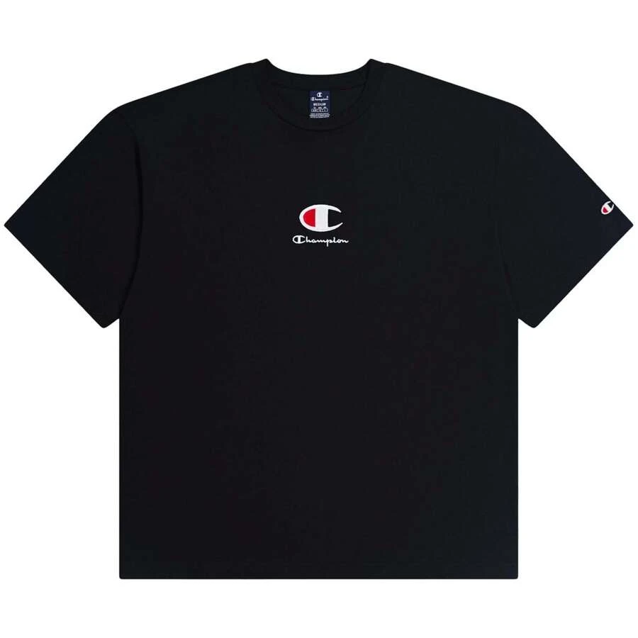 Champion T-Shirt À Manches Courtes pour Homme en couleur Noir ✅ Livraison en 3-5 jours