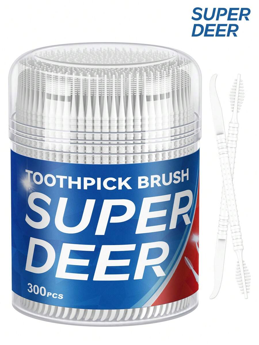 Fawnmum Fawnmum 300Pcs Floss Picks, Oral Cleaning, Superior Oral Care, Dental Hygiene, And Gum Health, Cruelty Free Tooth Floss Picks