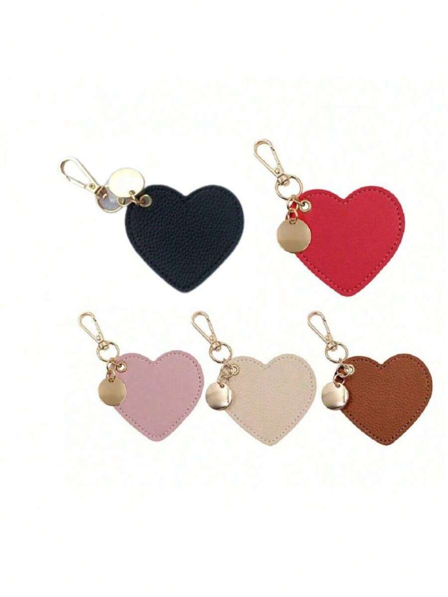 Heart Shaped Key Chain, Car Key Chain, Bag Charm