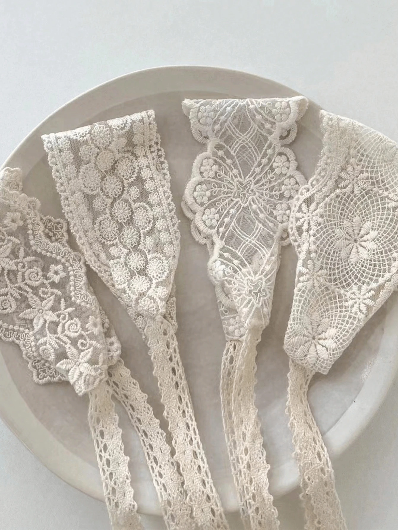 1 pièce Bandeau vintage à fleurs en dentelle pour filles/bébés, style scandinave frais, accessoire décoratif, convient pour un port quotidien, des fêtes, un cadeau