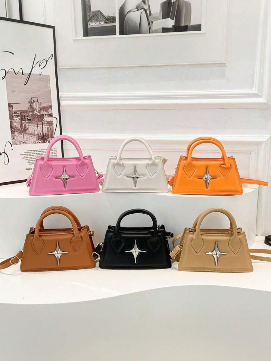1pc This Year's Popular Hot Girl Sweet Cool Handbag Simple And Stylish Shoulder Crossbody Small Square Bag, Korean Style Versatile, Shoulder Straps Casual And Comfortable, Versatile And Not Picky, Suitable For Girls' Daily Shopping And Travel Use