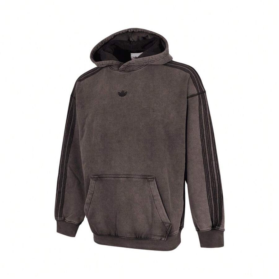 Adidas Originals 2025 Men's P ESS W HD Hoodie/Pullover Sweatshirt, Knitted Hooded Sweatshirt JD0245