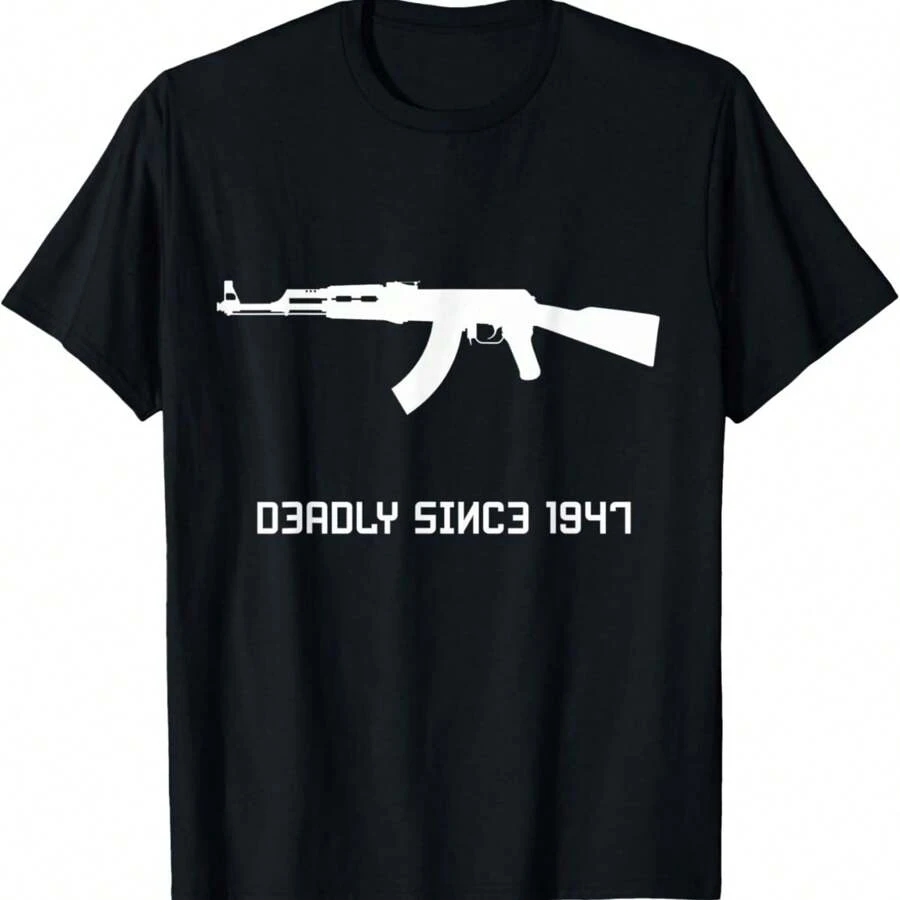 AK-47 Retro Vintage Soviet Army Gift Soldier 1947 T-Shirt