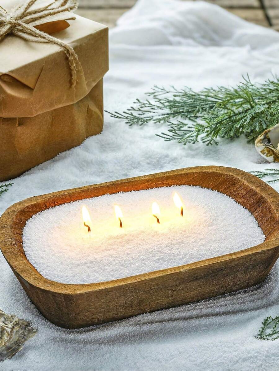 1lb/453g Sand Wax Pearled Candle In Bulk Bucket,1pc Spoon And 50 Wicks Included,Refillable Beaded Wax Sand For Candle Making,Candle Wick,Ice Flower Wax,Handmade Pearled Candle Reusable Candle Making,DIY Gifts,Aromatherapy Candle,Candles Home Decoration,Weddning Decor