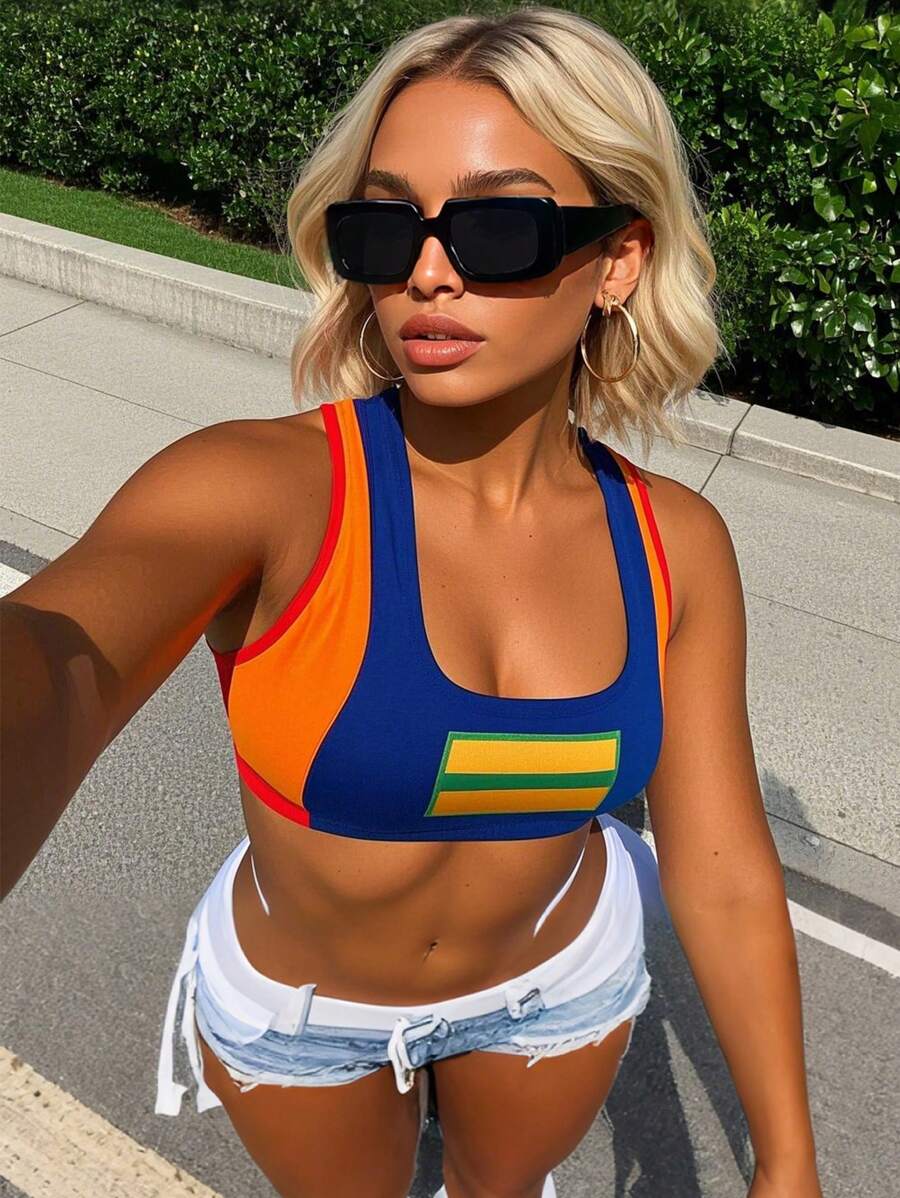 Y2K Sporty Street Style Square Plastic Sunglasses, Retro Fashion Classic Unisex Outdoor Travel Beach Vacation Casual Outfit Decoration Summer UV Protection Driving Glasses