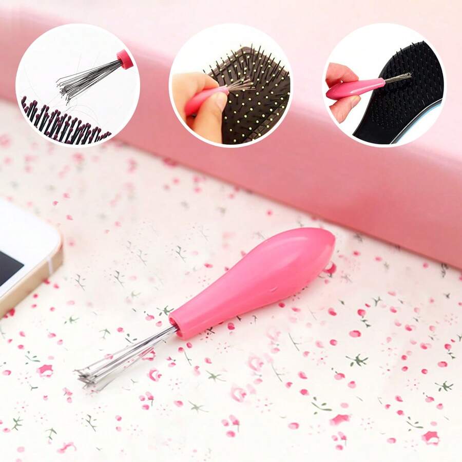 1 pièce Outil de nettoyage de peigne à cheveux - Élimine facilement les cheveux et la saleté - Outil de soins capillaires essentiels pour des cheveux sains et brillants