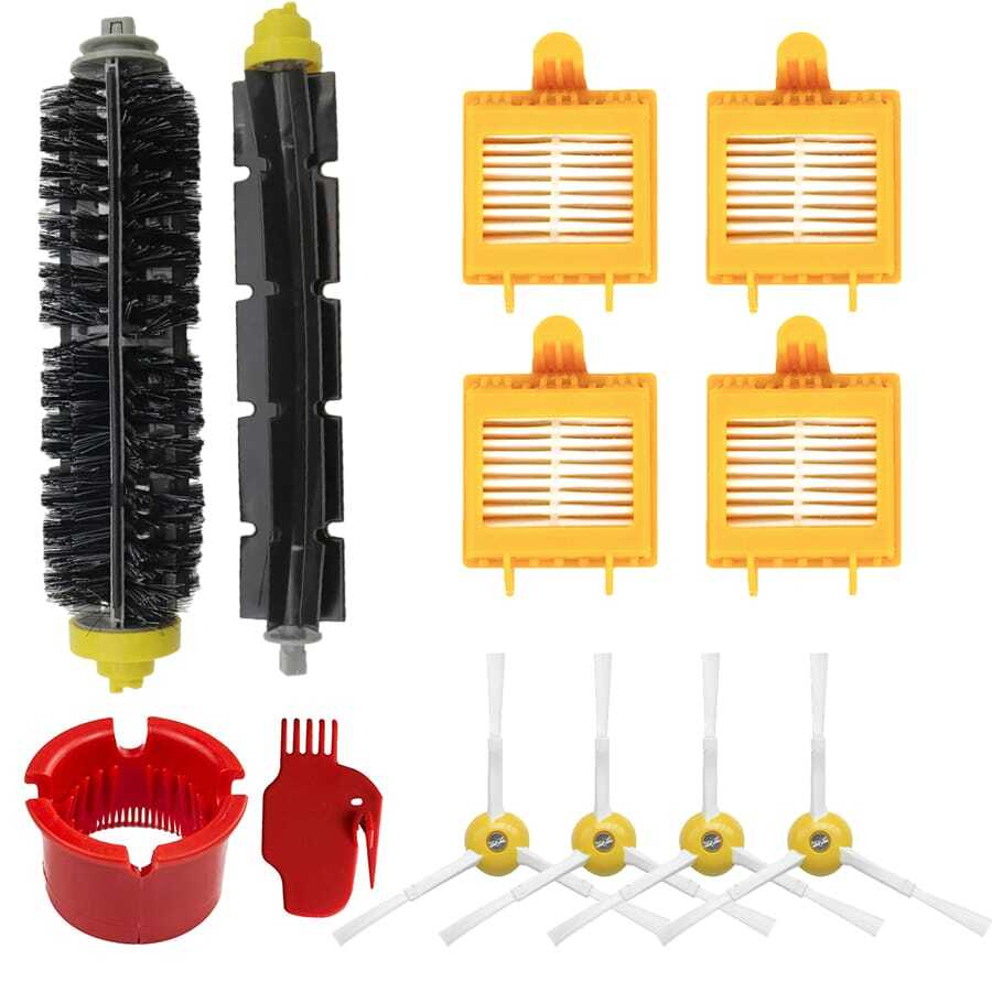 Replacement Parts Compatable For IRobot Roomba 700 Series 760,761,770,780,790 Vacuum,Accessories Removable Brush Filter And Side Brush.