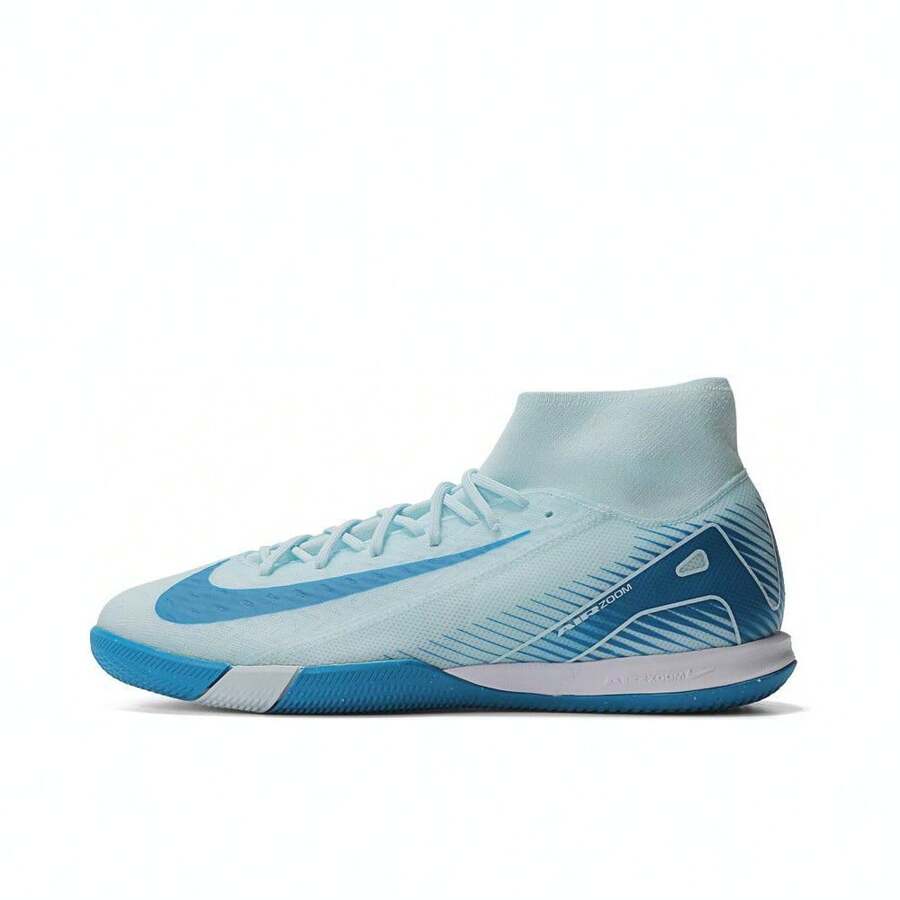 Nike 2024 Men's ZM SUPERFLY 10 ACADEMY IC High-Top Football/Soccer Shoes FQ8332-400