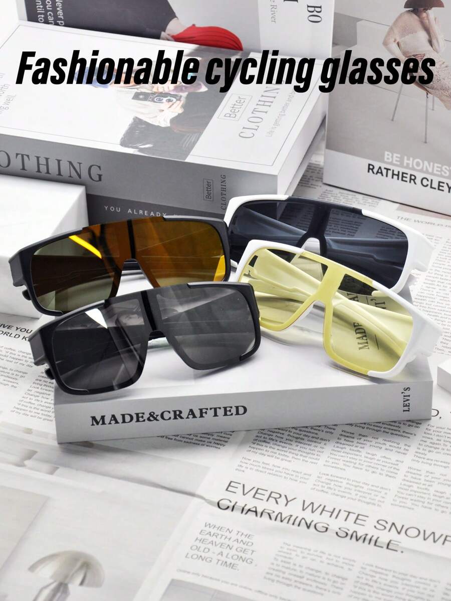 1 paire de lunettes de randonnée et de cyclisme unisexes pour l'extérieur, convient pour les voyages, avec plusieurs options de couleurs