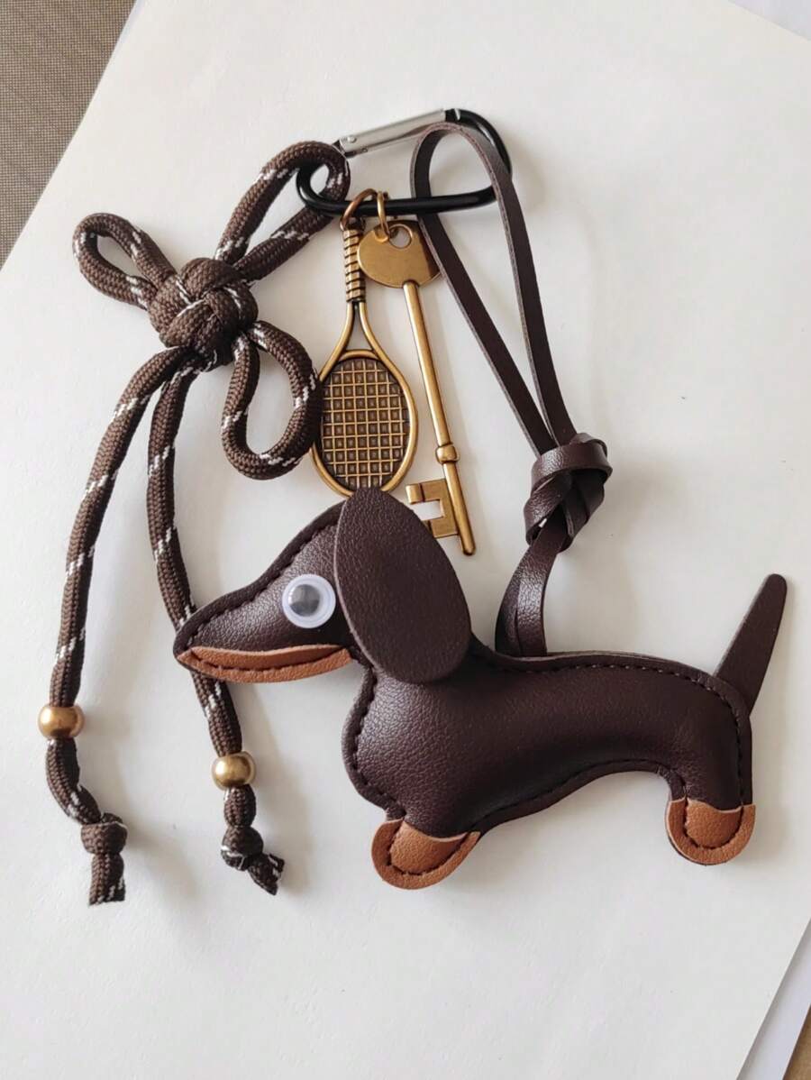 Style Ins, Porte-clés à l'esprit de la fille cool, Porte-clés de voiture, Charm nœud torsadé style Miu, Anneau porte-clés abaque, Porte-clés, Sangle de poignet en corde décorative, Convient aux filles, femmes, bureau, école, petit cadeau pour elle, pour rehausser votre style