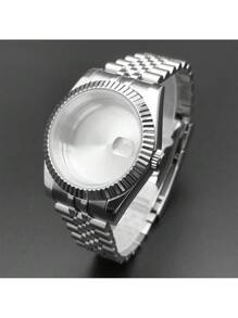Stainless Steel Bottom Cover With Magnifying Glass